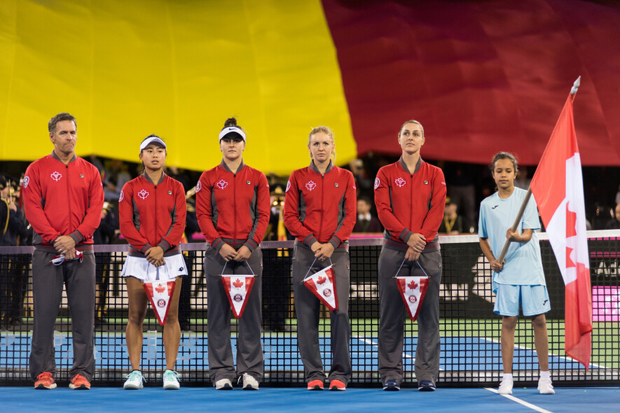 The National Tennis Team of Canada